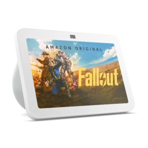 Caixa de Som Inteligente Com Tela Amazon Echo Show 8 Alexa 3ª Geração Branco