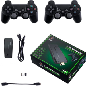 Super Game Stick Lite HD com +20.000 Jogos Clássicos – Console Retrô HDMI para TV