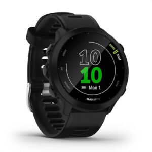 Smartwatch Garmin Forerunner 55, GPS Integrado, PacePro Garmin Coach, Monitoramento Cardíaco, 5ATM
