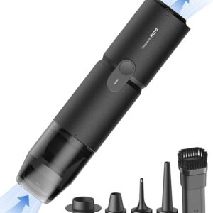Aspirador e Soprador, Elétrico Sem Fio, HOTO, Compressed, Air Capsule, 15.000 Pa, Bateria Recarregável, Preto