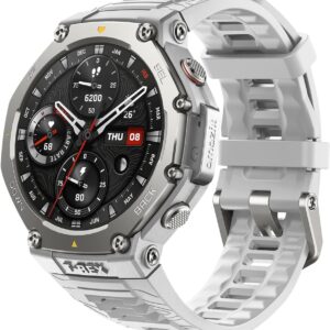 Smartwatch, Amazfit T-Rex 3, GPS, 48mm, Militar - Mapas Offline e Bateria de 27 Dias