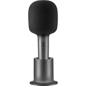 Microfone Xiaomi Karaoke, Bluetooth, XMKGMKF01YM, Som Estéreo KTV, Bateria 2600mAh, Preto
