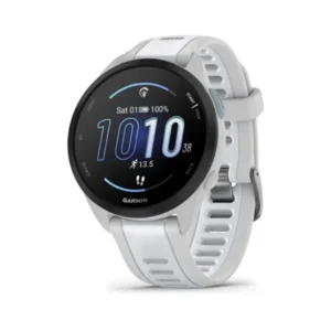 Smartwatch Garmin Forerunner 165, AMOLED, 1.2", GPS Integrado, Garmin Pay, Planos Adaptativos, 5ATM, Branco