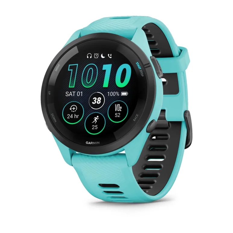 Smartwatch Garmin Forerunner 265, AMOLED, 1.3", GPS Multibanda, Prontidão Treino, 8GB, Garmin Pay, 5ATM - Imagem 2
