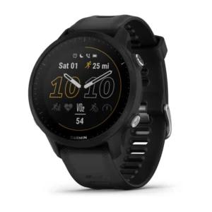 Smartwatch Garmin Forerunner 955, GPS Multibanda, Touchscreen, Mapas Coloridos, Prontidão Treino, Música, 5ATM - Preto
