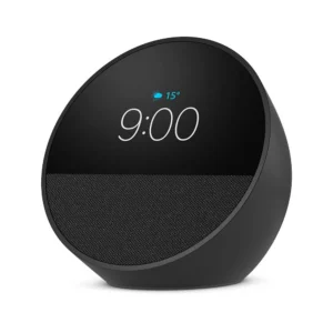 Echo Spot Amazon, Com Alexa, Som envolvente, Com Relógio, Assistente inteligente