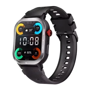 Smartwatch HAYLOU IRON Neo, Tela HD, 1.95", Militar Bluetooth 5.3, 3ATM, 120+ Modos Esportivos