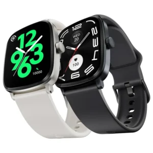 Smartwatch HAYLOU RS5, AMOLED, 2.01", 60Hz, Chamadas Bluetooth, SOS, IP68, Dual Strap