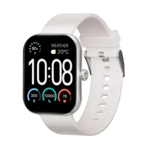 Smartwatch HAYLOU Watch S6, Tela HD, 2.01", Chamadas Bluetooth 5.3, IP68, 127 Modos Esportivos, Prata