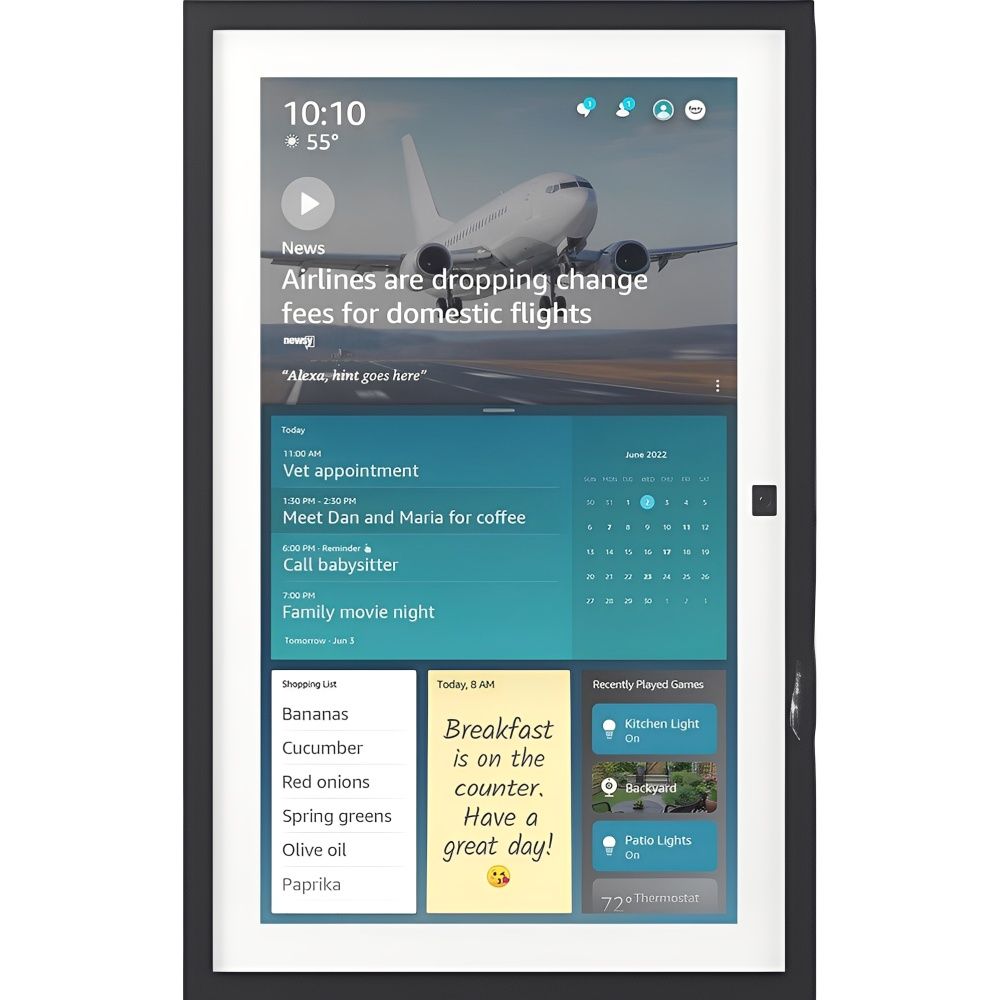 Smart Display, Amazon Echo Show 21 - Tela Gigante 21" Full HD com Alexa e Fire TV - Imagem 3
