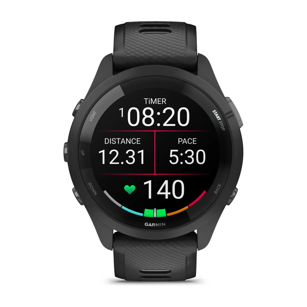 Smartwatch Garmin Forerunner 265, AMOLED, 1.3", GPS Multibanda, Prontidão Treino, 8GB, Garmin Pay, 5ATM - Imagem 8