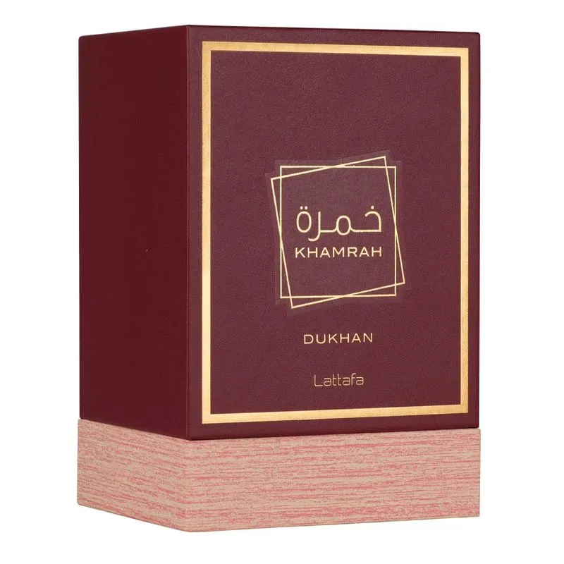 Perfume Khamrah Dukhan Lattafa Eau de Parfum - Imagem 3