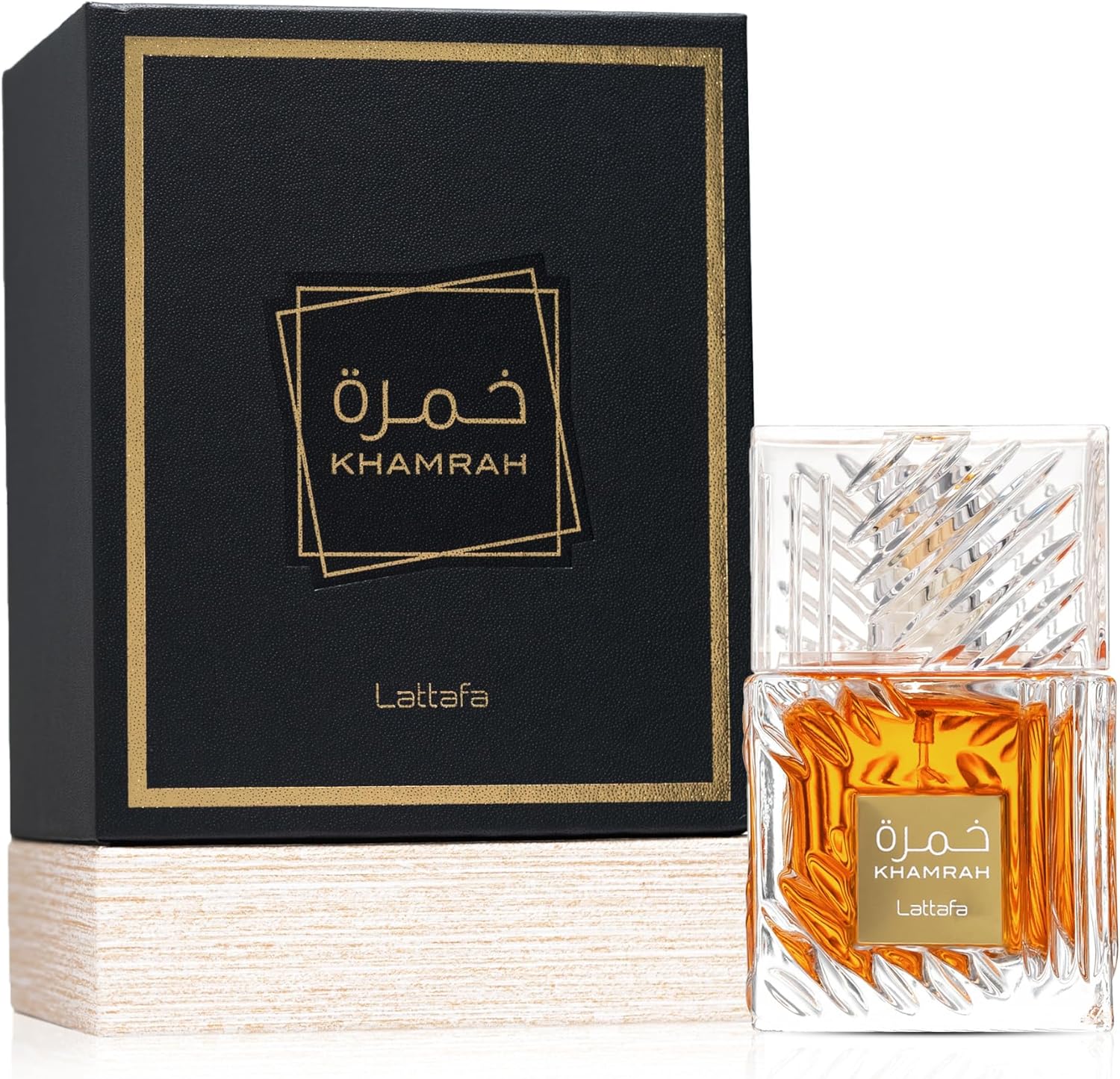 Perfume Khamrah Black Lattafa Eau de Parfum - Imagem 2
