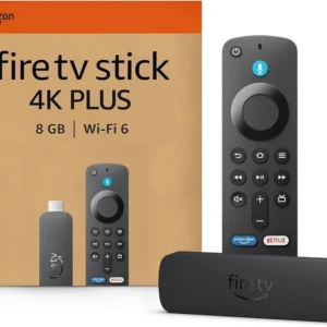 Amazon Fire TV Stick 4K Plus Ultra HD - Wi-Fi 6 e Controle Remoto por Voz com Alexa