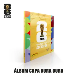 Copa Do Mundo 2026 - Álbum Capa Dura Ouro- FIFA WORLD CUP 2026